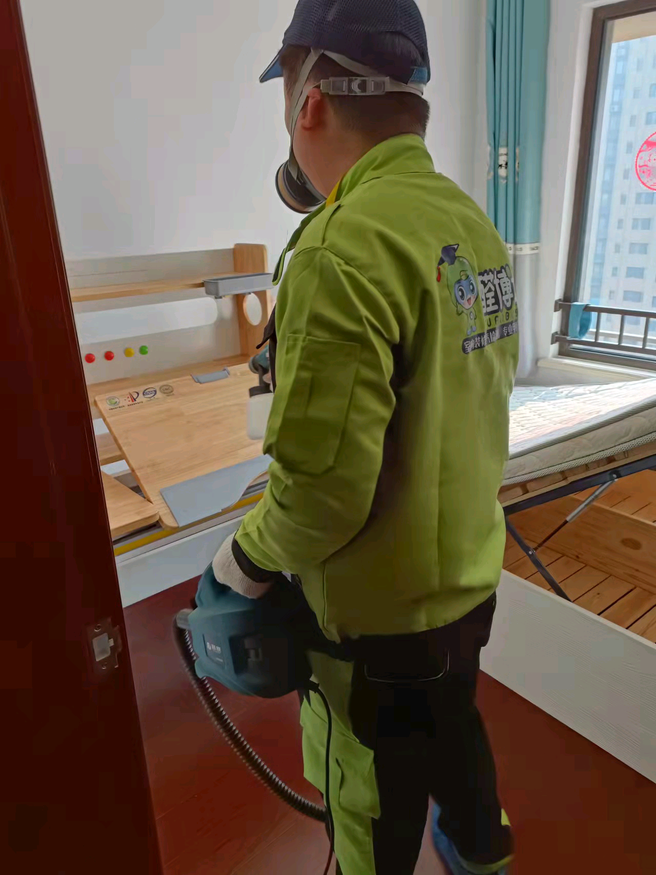 商丘今日醛博士家装治理现场